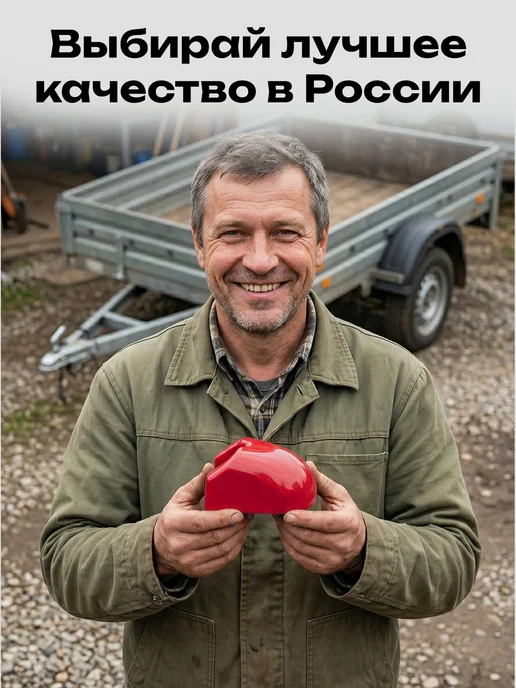 Прицеп 39 Кожух защитный на сцепную головку прицепа, силиконовый, вариант, фото 6