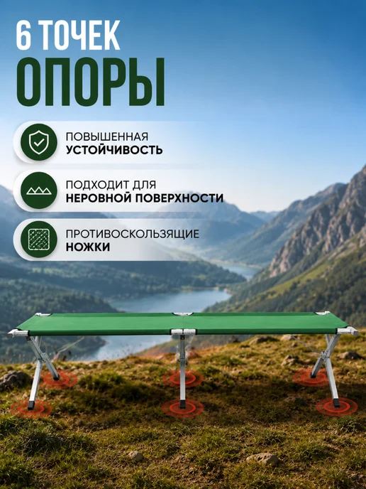 Раскладушка трансформер с матрасом складная, серый, фото 3