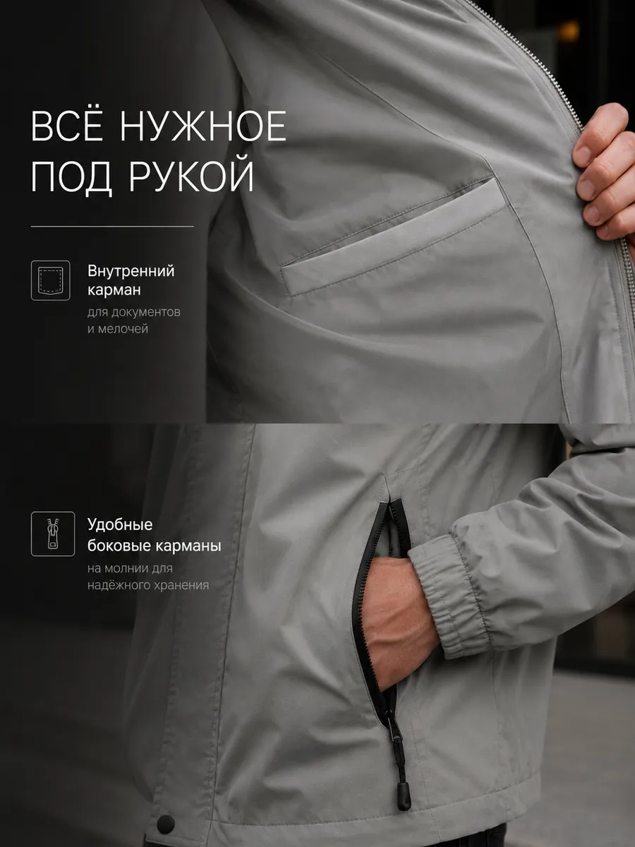 Куртка ветровка весенняя