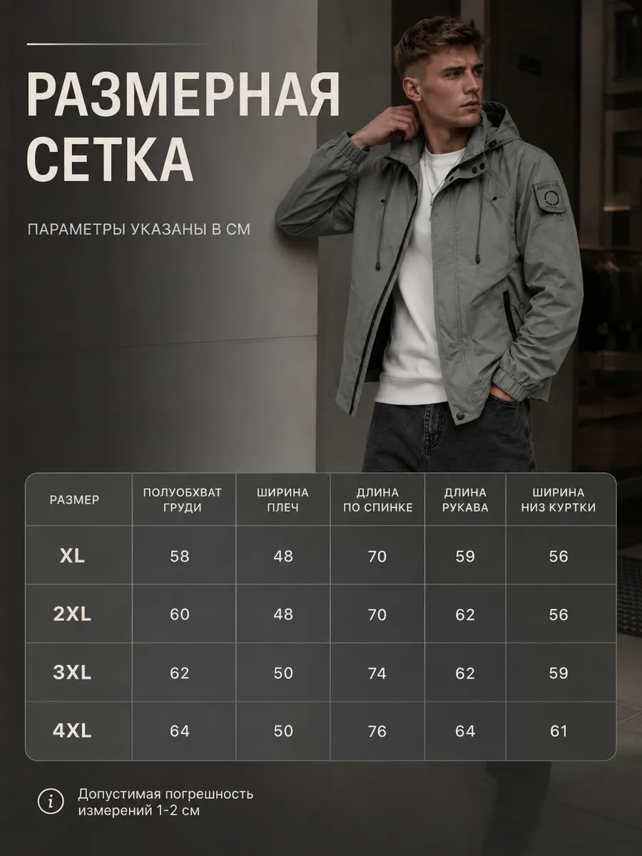 Куртка ветровка весенняя