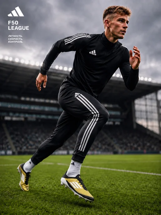 adidaspro Бутсы F50 Elite FG, желтый, фото 3