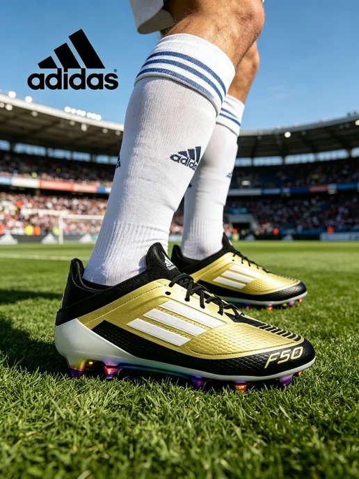 adidaspro Бутсы F50 Elite FG, желтый, фото 4