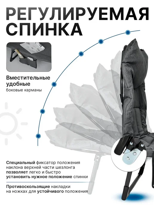 mircamping Раскладушка с матрасом взрослая для сна односпальная, для сна, фото 2