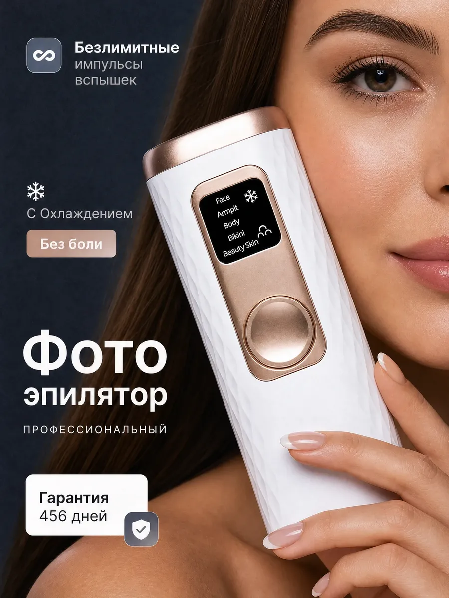 Фотоэпилятор профессиональный лазерный