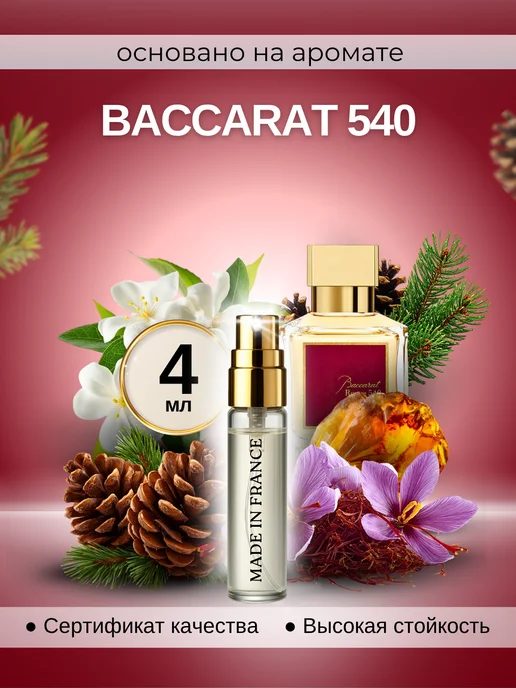 Baccarat Rouge 540 Бакарат духи по мотивам Made in Franсе