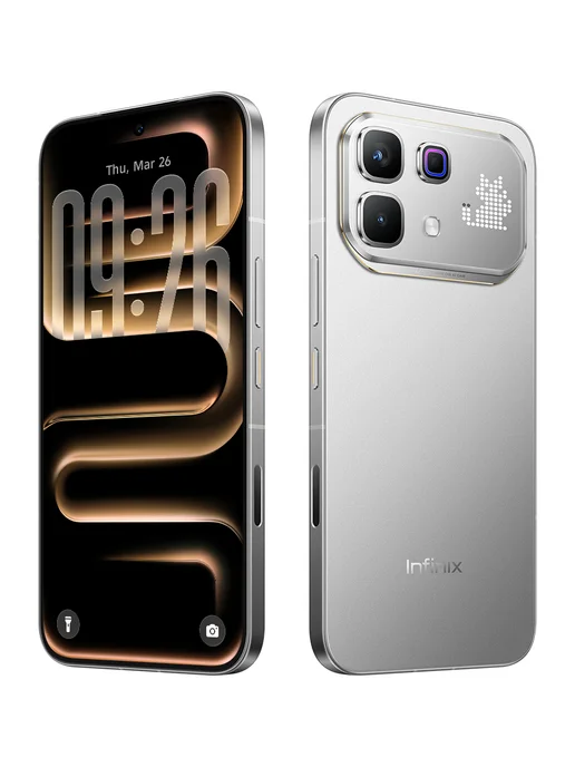 Смартфон Infinix Note 60 Pro 8/256 ГБ, серебристый, фото 4