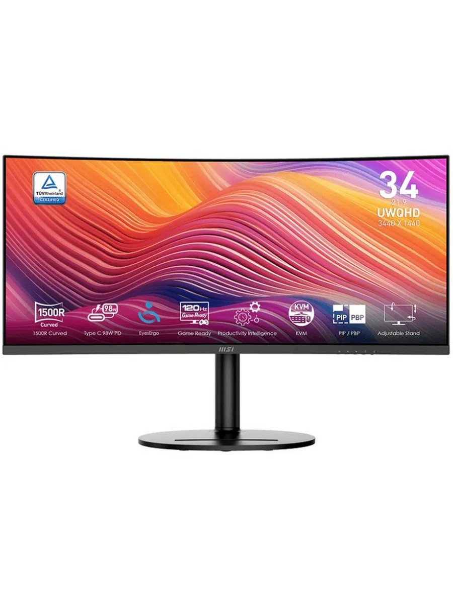 34" Монитор Modern MD342CQP, VA, 3440x1440, 120Гц (9S6-3PC59 MSI 1087686818 купить в интернет‑магазине Wildberries