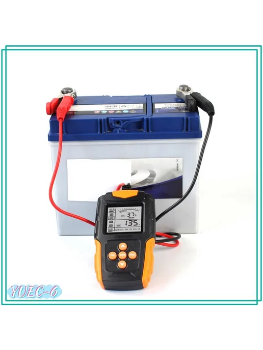 Тестер автомобильного аккумулятора 12V 24V, безопасный, для, вариант