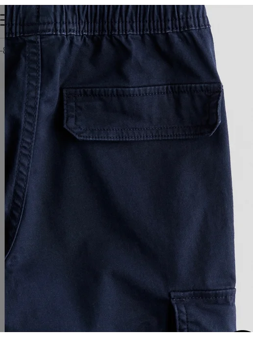 H&M Брюки карго для малышей, синий, фото 2