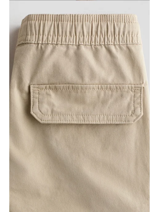 H&M Брюки карго, бежевый, фото 2