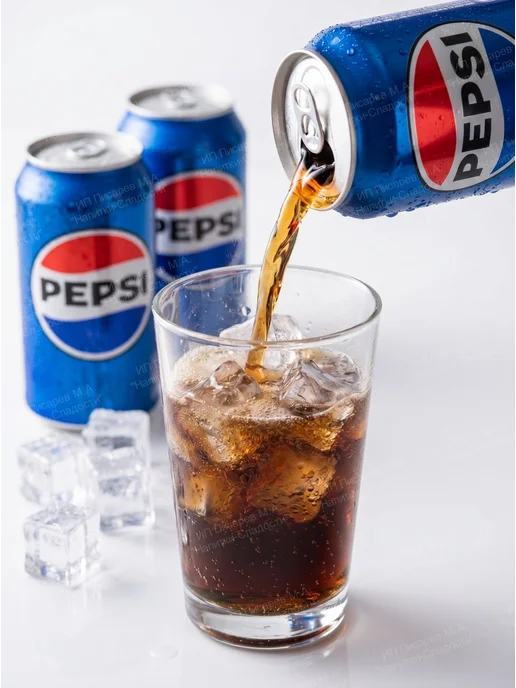 pepsi Газированный напиток (Пепси Кола), 3 банки по 330 мл, 330 мл, фото 2