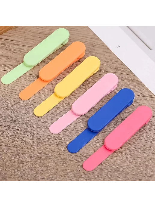 Силиконовые закладки с металлическим элементом, 3 шт, 3 шт, фото 5