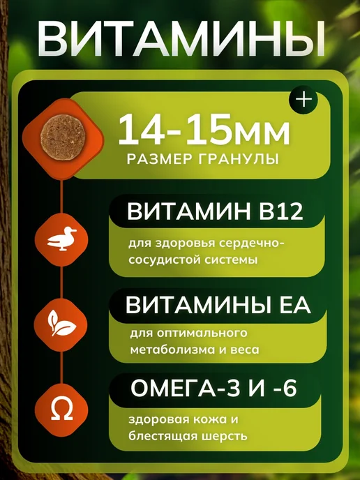 Сухой корм MONGE для собак, утка, 2,5 кг, фото 2