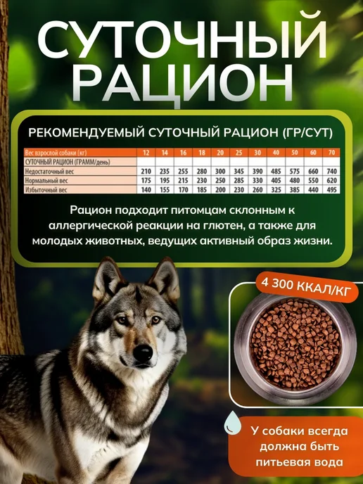 Сухой корм MONGE для собак, утка, 2,5 кг, фото 5