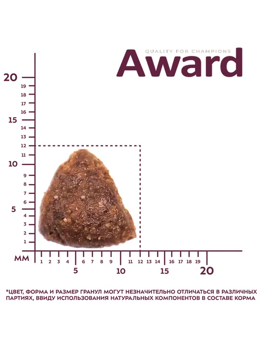 Сухой корм AWARD для собак, индейка, ягненок, 6 кг, фото 6