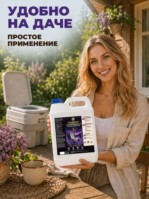 GT Концентрат универсальный для биотуалета 2 л, 5 л, фото 2