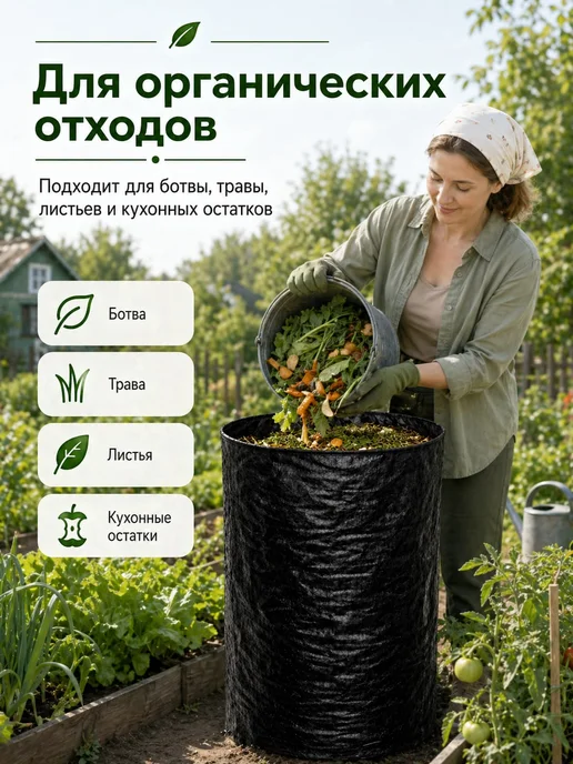 SAYDIAN Компостер 100 см х 100см, вариант, фото 4