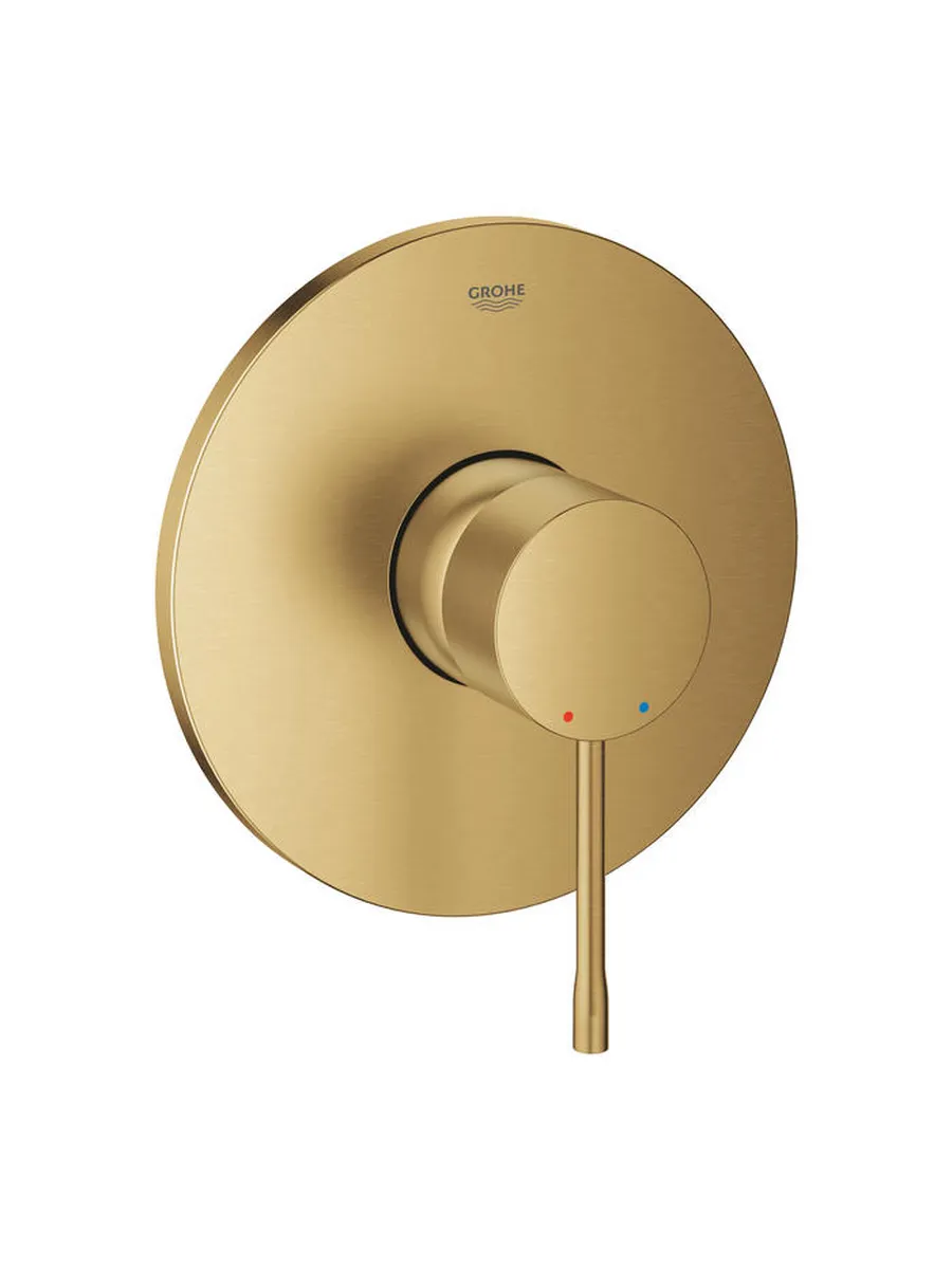 Grohe Смеситель однорычажный GROHE Essence, скрытого монтажа, для душа, холодный рассвет матовый (24168GN1) — купить в Алматы