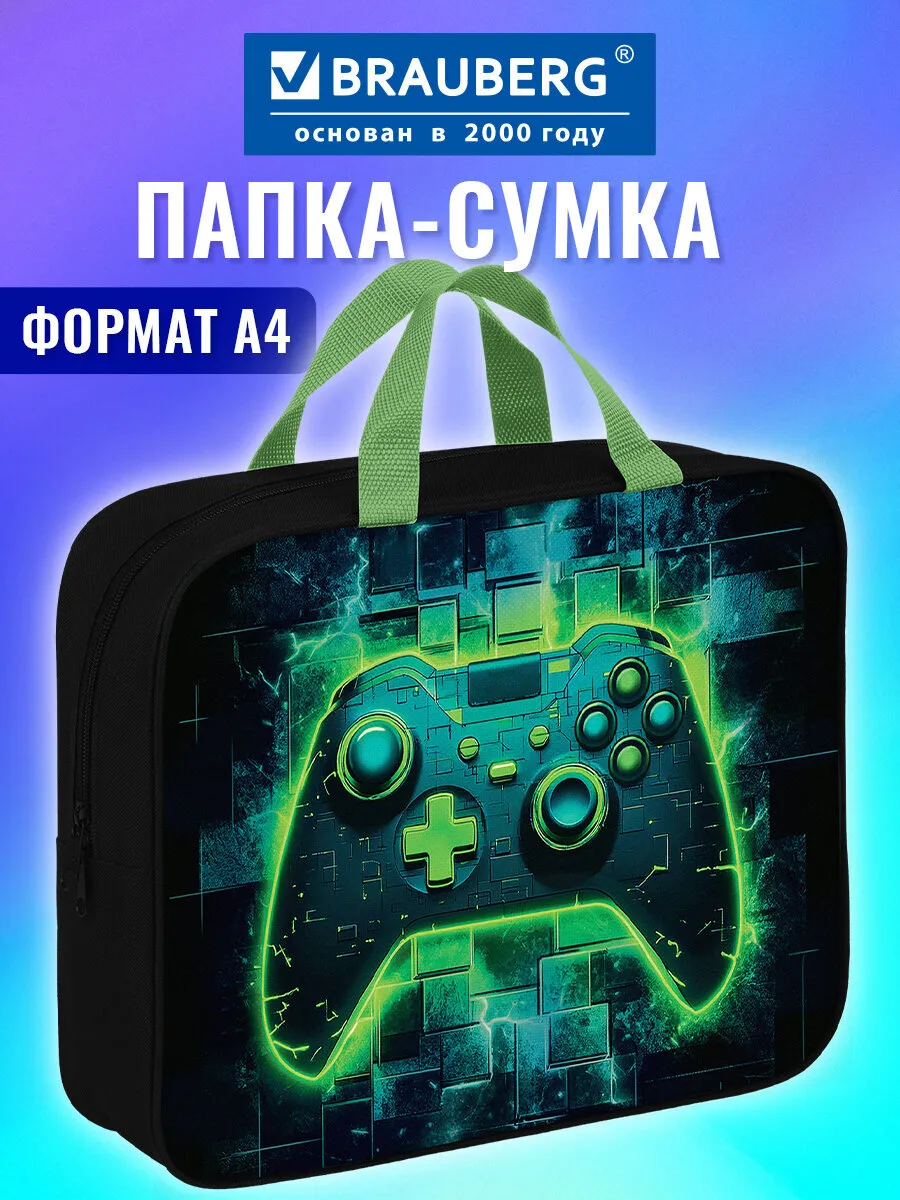 Папка сумка для тетрадей, труда, рисования и изо А4 в школу