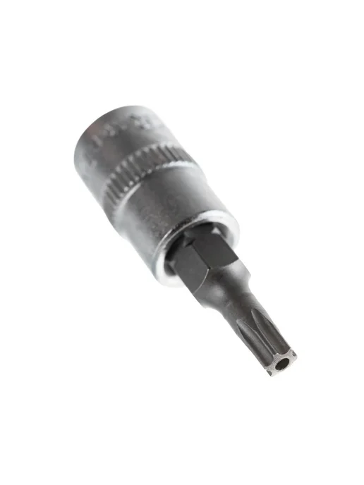 BERGER Бита-головка 1 4" Torx с отверстием Т20, серый, фото 2