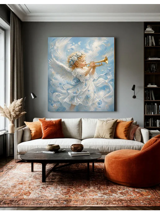 Art Hobby Home Картина по номерам 40х50 Ангел, 40x50, фото 2