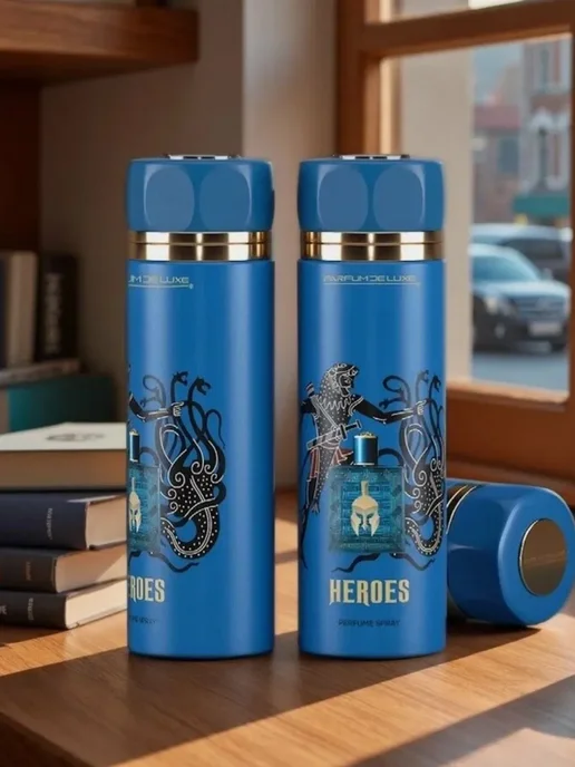 PARFUM DE LUXE Дезодорант мужской HEROES 200 мл, 200 мл, фото 2