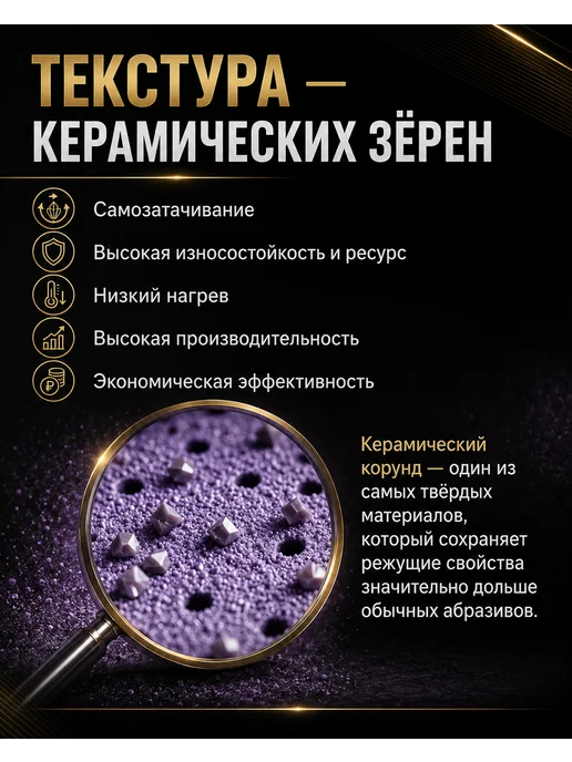 АбразивПРО Круг шлифовальный 150 мм P120, 5 шт, 5 шт, фото 7