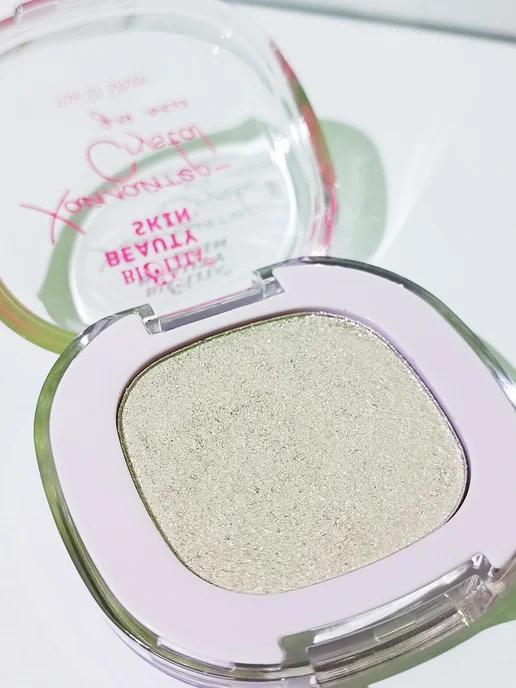 BIELITA Хайлайтер-Crystal для лица, тон 01, БЕЛИТА, серый, фото 6