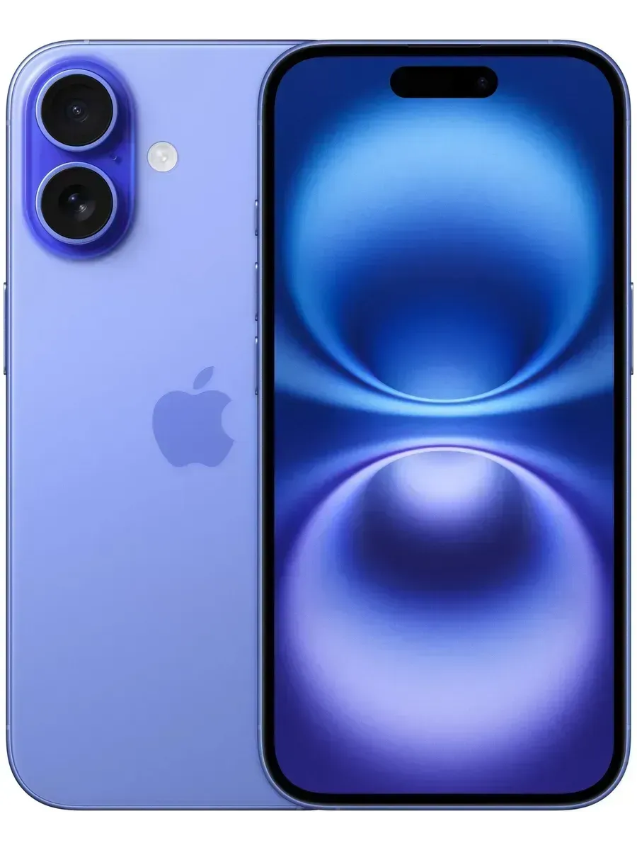 Смартфон iPhone 16 Plus 128 ГБ Ultramarine nanoSIM + eSIM Apple 1088860016 купить за 87 411 ₽ в интернет‑магазине Wildberries