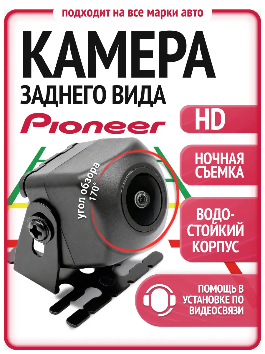 Камера заднего вида для машины pioneer