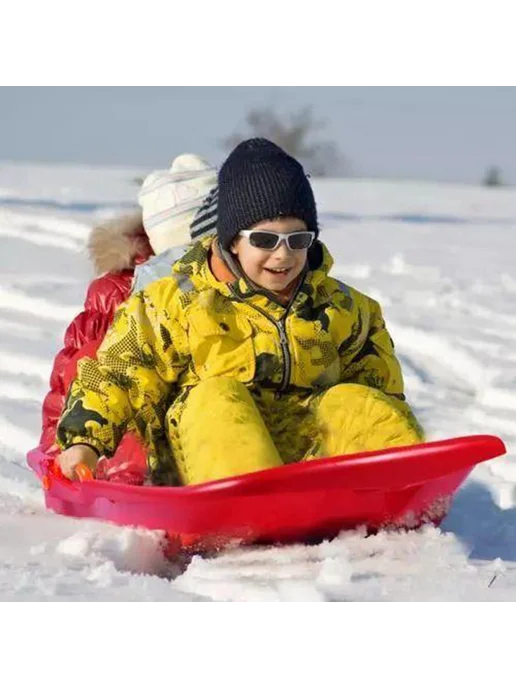 Пластиковые морозостойкие снежные санки для песка, вариант, фото 7