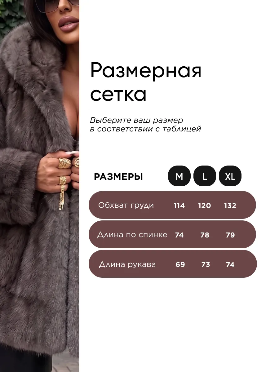 Серая шуба искусственная короткая зимняя экошуба