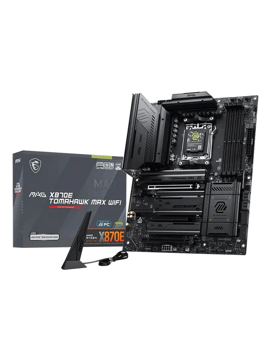 MSI Материнская плата MAG X870E TOMAHAWK MAX WIFI AM5 AMD X870E