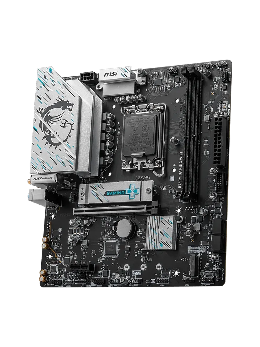 Материнская плата B760M GAMING WIFI LGA1700 Intel B760 mATX MSI 1089066423 купить за 13 723 ₽ в интернет‑магазине Wildberries