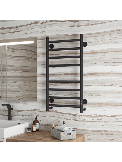 BAUEDGE Полотенцесушитель электрический BAU Аурелия 40х80, 40x80