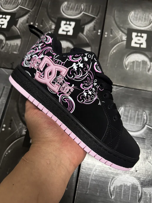 DC Shoes Кроссовки DС Shoes, розовый, фото 4