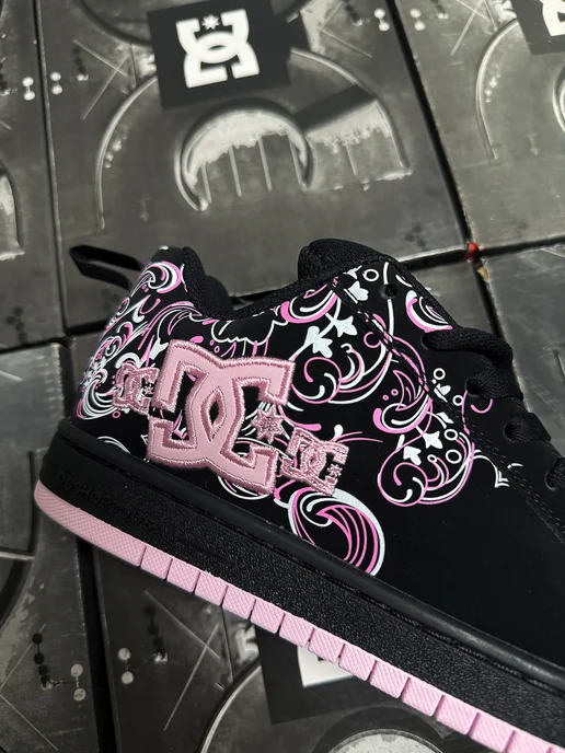 DC Shoes Кроссовки DС Shoes, розовый, фото 5