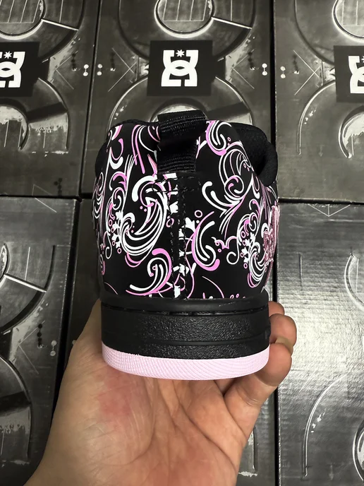 DC Shoes Кроссовки DС Shoes, розовый, фото 6