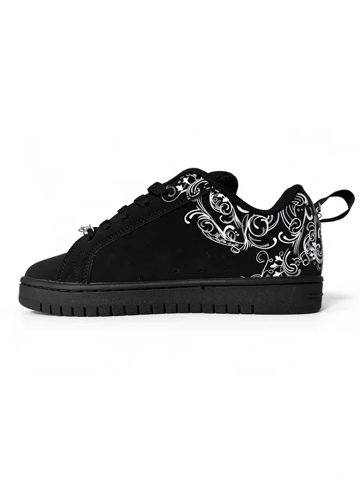 DC Shoes Кроссовки из кожи с вышивкой, созданные в коллаборации с бре, вариант, фото 2