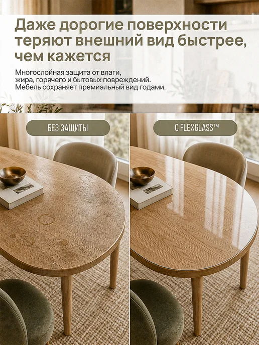 FlexGlass Жидкое гибкое стекло 60х160 см 2 мм, 90x160 см, фото 3