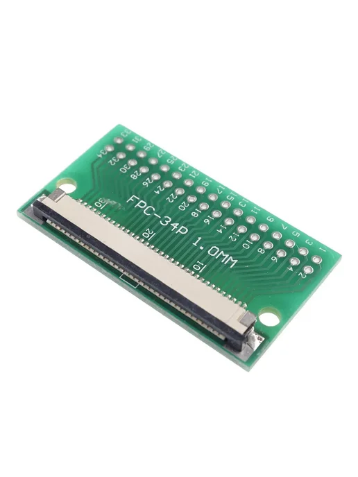 RTLECS Адаптер FPC FFC 1.0 мм на 2.54x2.54 мм 24В 2PCS 16 Pin, 2.54x2.54 мм, 2 шт, фото 4