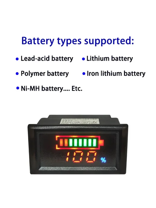 YB Индикатор заряда батареи Buzzer Alarm Version 48V, вариант, фото 5
