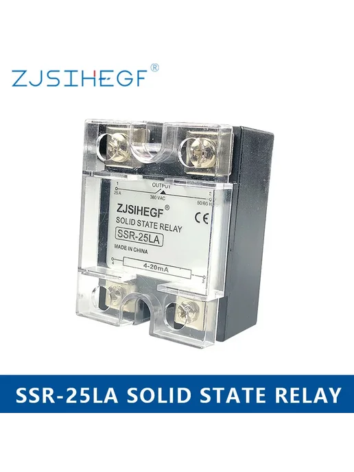 zjsihegf Однофазное реле SSR 10A 4-20mA, вариант