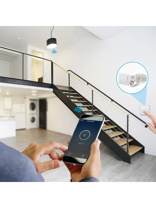 LoraTap Wi-Fi реле-переключатель 16A, Power Monitor 1pc, вариант, фото 5
