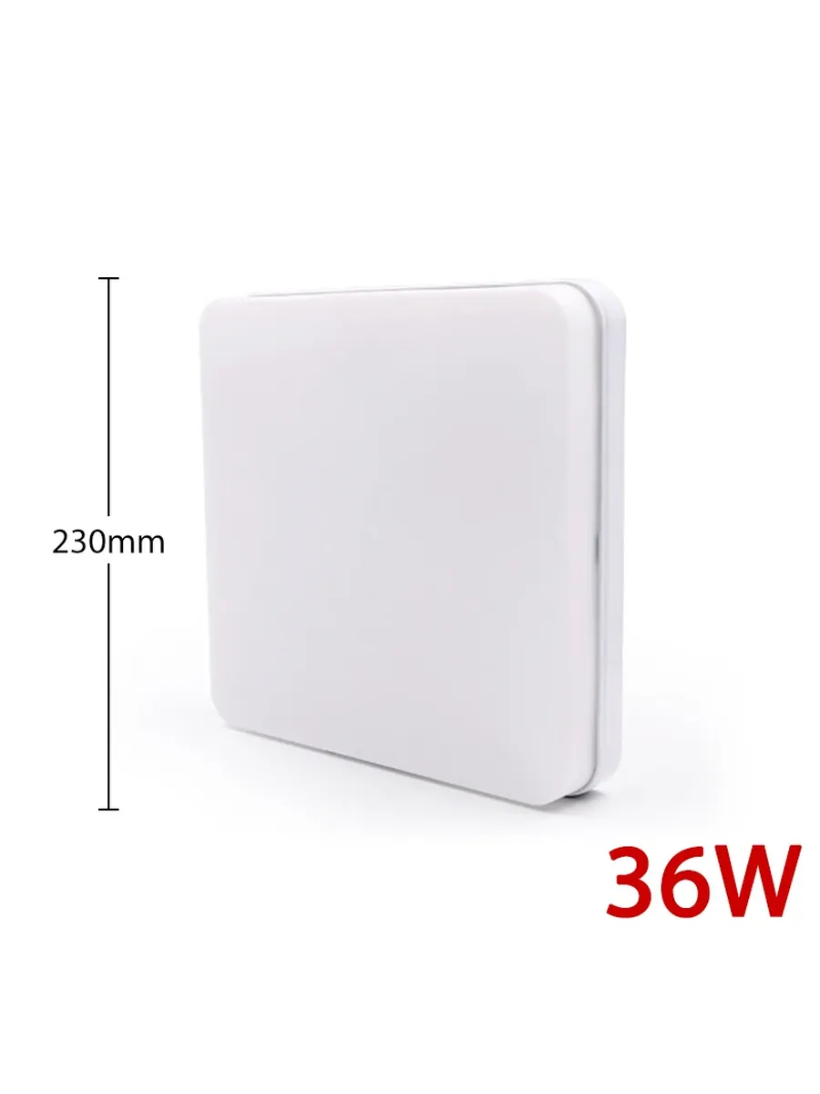 Светодиодный потолочный светильник 36W Square B, Warm white