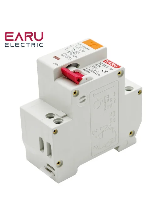 EARU Автоматический выключатель остаточного тока EARUELECTRIC 40А, 40А, фото 4