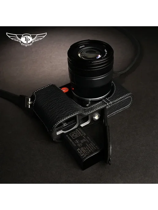 Andralyn Чехол для Leica T tl tl2 Typ 701 из натуральной кожи черный, черный