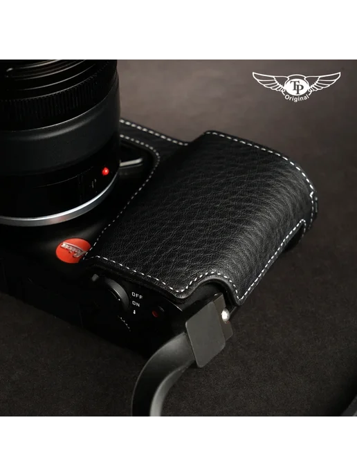 Andralyn Чехол для Leica T tl tl2 Typ 701 из натуральной кожи черный, черный, фото 5