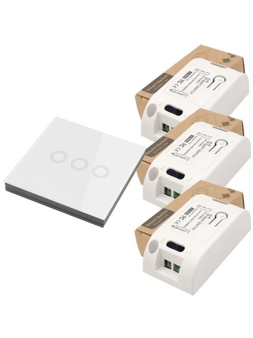 Diese Беспроводной сенсорный выключатель света 3Receivers 1Switchs, света 1Switchs