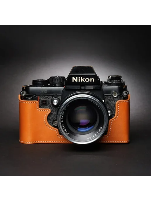 Andralyn Чехол для камеры Nikon F3 из натуральной кожи yellow, желтый